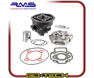 GRUPPO TERMICO CILINDRO 70cc PIAGGIO ZIP SP NRG GILERA RUNNER DNA SR 50 LC 47mm