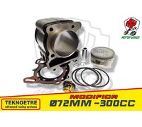 GRUPPO TERMICO CILINDRO E PISTONE MODIFICA 300 CC PER YAMAHA MAJESTY 250