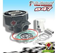 GRUPPO TERMICO CILINDRO PISTONE ø47 - 70cc MOTORE APRILIA TUONO 50 2T LC AM 6