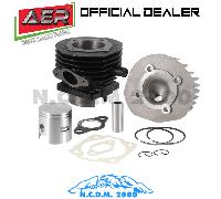GRUPPO TERMICO CILINDRO PISTONE D.55 102CC RMS PER PIAGGIO APE 50