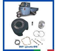 Gruppo Termico Cilindro Pistone PIAGGIO APE P501 601 CAR P2 Ø69 KT00019