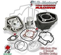 GRUPPO TERMICO CILINDRO RACING LG-MOTORS 70 CC GHISA ø47 Piaggio NRG Power 50 LC