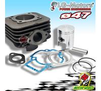 GRUPPO TERMICO CILINDRO SCOOTER RACING ø47 70cc PIAGGIO ZIP 50 2000 2001 2002