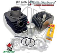 GRUPPO TERMICO COMPLETO CILINDRO PISTONE ø10 PIAGGIO CIAO SI BRAVO GRILLO 50