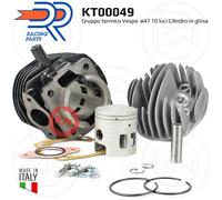 KT00049 GRUPPO TERMICO CILINDRO TOP DR FORMULA1 PIAGGIO VESPA 50S PK XL 10 LUCI