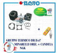 Gruppo Termico Dr ø47 Minarelli Orizzontale MBK MACH G 50 2T 02 04