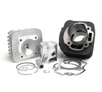 GRUPPO TERMICO DR KIT CILINDRO Ø 48 CILINDRATA 70cc MOTORE PIAGGIO 50 2T AD ARIA