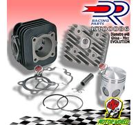 GRUPPO TERMICO DR KIT MOTORE 70cc CILINDRO PER PIAGGIO ZIP 50 2T FAST RIDER