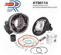 KIT GRUPPO TERMICO CILINDRO DR LC OLIO MOTUL 710 CANDELA RIEJU RS2 50 2T LC