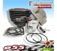 GRUPPO TERMICO MODIFICA CILINDRO PISTONE D.55 102cc PER PIAGGIO APE 50