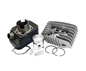 Gruppo termico olympia 65cc cilindro diam.43 spinotto 10mm piaggio si boss grillo -56068