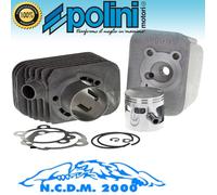 GRUPPO TERMICO POLINI 75cc CILINDRO Ø46 SPINOTTO 12 PIAGGIO CIAO - CIAO PX 50