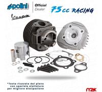 GRUPPO TERMICO RACING POLINI 75cc PER VESPA 50 SPECIAL L R N PK S XL RUSH FL HP