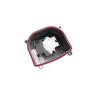 Gruppo testata compatibile con GY652 GY6524 GY6152 152QMI 1P52QMI 52,4 mm albero a camme bilanciere scooter moto ATV(Ivory)