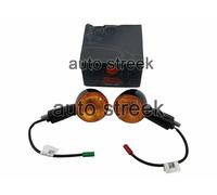 Gruppo traffico anteriore originale Royal Enfield Meteor 350cc con attacco la...