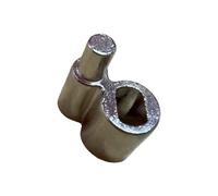 Gruppo valvole multifunzionali Albero centrale sinistro e destro rotante per strumenti in ottone Lega Texture Horn