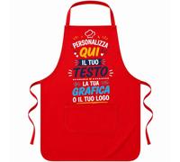 Gruppo Veneziano - Grembiule da cucina personalizzato - Personalizza ora il tuo grembiule da cucina con Nomi, Testi, loghi - 100% made in italy