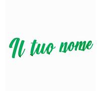 Gruppo Veneziano - Scritta in plexiglass personalizzata 30-40-50-75 cm - nome in plexiglass specchiato personalizzato - Altezza massima 15cm spessore 3 mm - 100% made in Italy