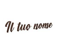 Gruppo Veneziano - Scritta in plexiglass personalizzata 30-40-50-75 cm - nome in plexiglass specchiato personalizzato - Altezza massima 15cm spessore 3 mm - 100% made in Italy