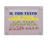 Gruppo Veneziano - targa in plexiglass personalizzata - targa fuoriporta in plexiglass 3mm personalizzata - in dotazione distanziali per il montaggio - 100% made in italy