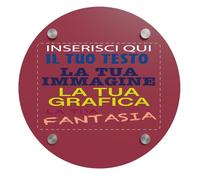 Gruppo Veneziano - targa in plexiglass personalizzata - targa fuoriporta in plexiglass 3mm personalizzata - in dotazione distanziali per il montaggio - 100% made in italy