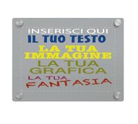 Gruppo Veneziano - targa in plexiglass personalizzata - targa fuoriporta in plexiglass 3mm personalizzata - in dotazione distanziali per il montaggio - 100% made in italy