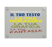 Gruppo Veneziano - targa in plexiglass personalizzata - targa fuoriporta in plexiglass 3mm personalizzata - in dotazione distanziali per il montaggio - 100% made in italy