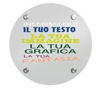Gruppo Veneziano - targa in plexiglass personalizzata - targa fuoriporta in plexiglass 3mm personalizzata - in dotazione distanziali per il montaggio - 100% made in italy