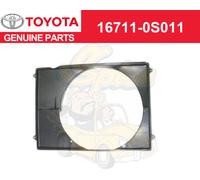 Gruppo ventola raffreddamento radiatore originale Toyota Sequoia Tundra 16711...