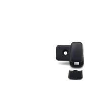 Gruppo Visiera Para sole Per Mini Per Cooper R55 R56 R60 2007-2014 Interno Auto Tetto Sedile Conducente Parasole Laterale Parasole Scudo Clip Fissa Fibbia Gancio(RHD-Rear-Black)