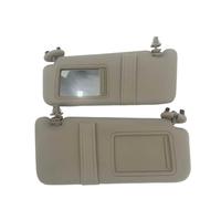 Gruppo Visiera Para sole Per Toyota Per Camry 2007-2011 74320-06780-B0 74310-06750-B0 Pannello Parasole Anteriore Sinistro Destro Con Clip Di Ricambio(Beige Pair No Light)