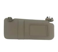 Gruppo Visiera Para sole Per Toyota Per Camry 2007-2011 74320-06780-B0 74310-06750-B0 Pannello Parasole Anteriore Sinistro Destro Con Clip Di Ricambio(Beige R Has Light)