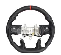 gruppo volante auto Compatibile Con Dodge Per RAM 1500 2500 3500 TRX 2019 2020 2021 2022 2023 2024 Volante Riscaldato PU Perforato Accessori Auto(Ram With Heat)