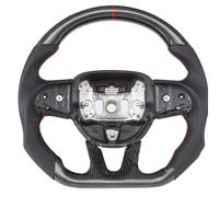 gruppo volante auto Compatibile Con Jeep Per Grand Per Cherokee SRT 2014 2015 2016 2017 2018 2019 2020 Volante Fibra Carbonio Sostituzione Calore(Heated 1)