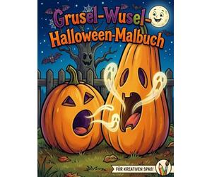 Grusel-Wusel-Halloween-Malbuch