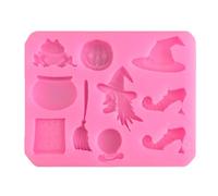 Gruselige Silikonform - Silikon Kautschuk | Halloween Formen, Gruseliges Halloweens-Silikonformen Für Die Süßigkeitenherstellung & Schokoladenformen, Silikons, 1 Stk.