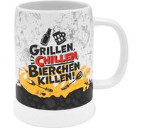 GRUSS & CO Bierkrug Motiv Grillen