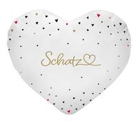 GRUSS & CO Plüschkissen mit Motiv Schatz