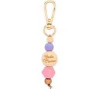 GRUSS & CO Portachiavi con scritta Beste Mama, multicolore, Länge 9 cm, Casual