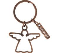 GRUSS & CO Portachiavi per te, ciondolo figurato con portachiavi, in lega di zinco, lunghezza 6,7 cm, in confezione regalo, portafortuna, Natale, Capodanno, 74372, multicolore, taglia unica, Motivo