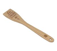 GRUSS & CO Spatola in legno di faggio, 30 cm, con motivo bruciato, regalo per cucina, cucina, cucina, 48810