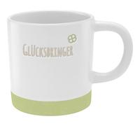 GRUSS & CO Tasse mit Gravur Glücksbringer