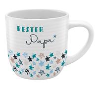 GRUSS & CO Tasse mit Rillen Bester Papa