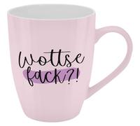 GRUSS & CO Tazza con motivo a farfalla, in porcellana, 35 cl, con scritta New Bone China, regalo divertente, compleanno, 74198