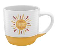 GRUSS & CO Tazza con solchi sole, gres porcellanato, 40 cl, multicolore, 48442