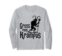 Gruss Vom Krampus Brutto Natale Mostro Uomini Donne Bambini Maglia a Manica