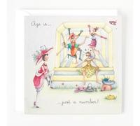 Grußkarte "Age Is Just A Number", Blanko Grußkarte von Berni Parker (LL64)
