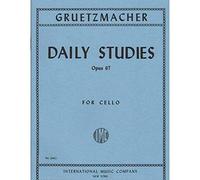 Grutzmacher, Friedrich - Daily Studies, Op. 67 - Cello solo - edited by Waldo Lyman - International