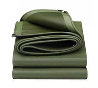 Gruytoie Telone Multiuso Occhiellato per Esterno, Telo Impermeabile Verde Antipioggia con Occhielli, per Coperture, Campeggio e Protezione Mobili Giardino