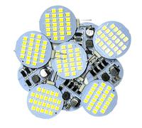 GRV G4 24-2835 SMD LED Lampadina Lampada Super Luminosa Bianco Freddo Camper Camper Cabinet Luce a Cupola AC/DC12V-24V Confezione da 10